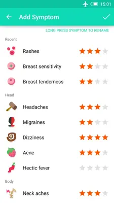 Period Tracker android App screenshot 4