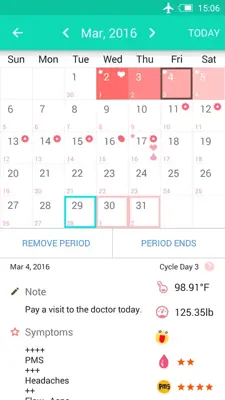 Period Tracker android App screenshot 6